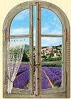 Rectangular Provence Window